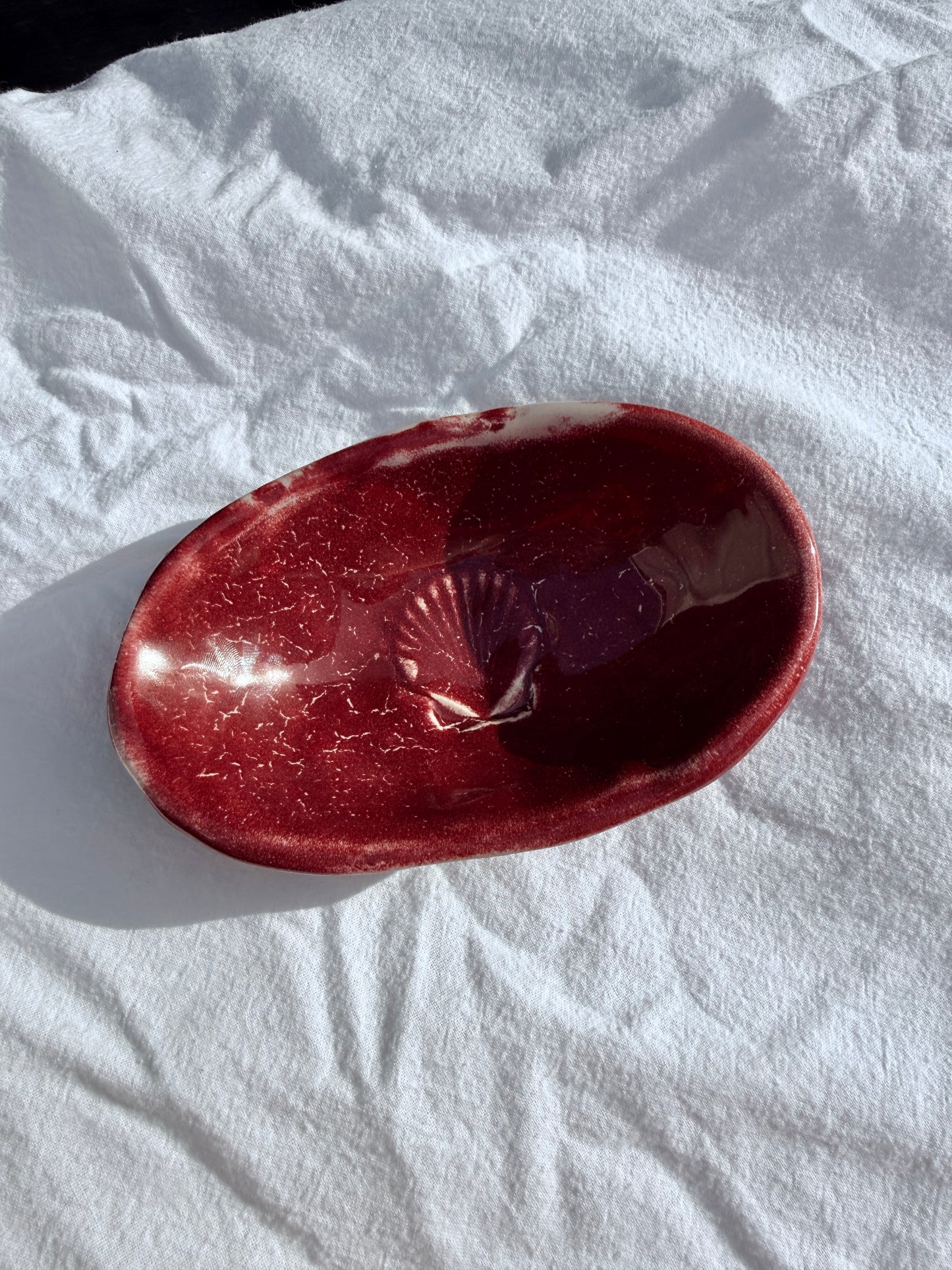 Oval Shell Dish