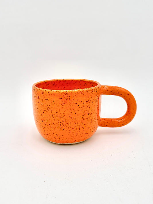 Tangerine Speckle Mug
