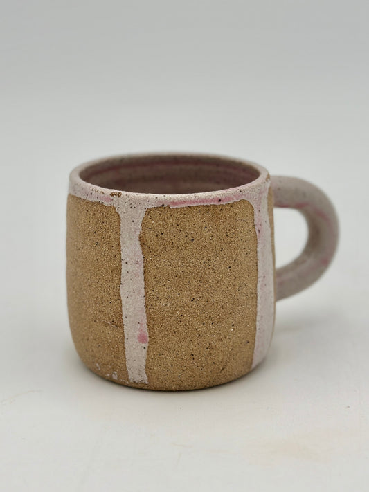Pink Striped Mug (seconds)