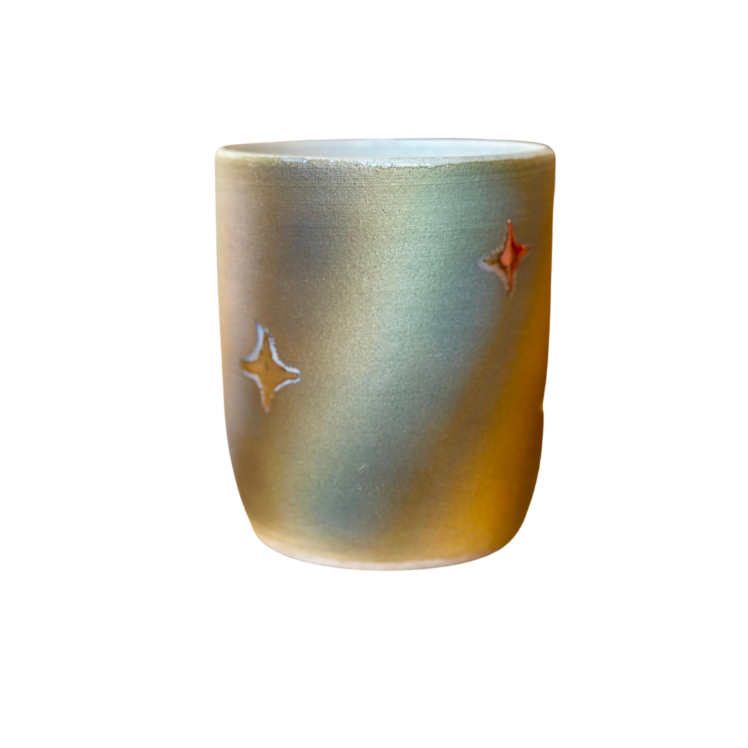 Chrome Oil Slick Cup