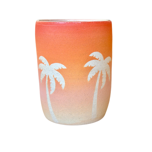 Palm Tree Cup (sunset gradient)