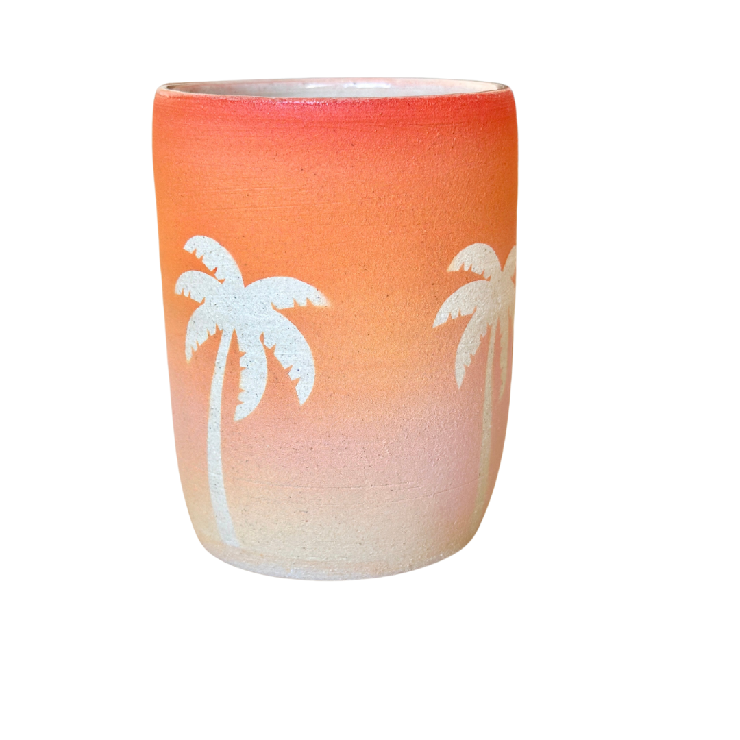 Palm Tree Cup (sunset gradient)