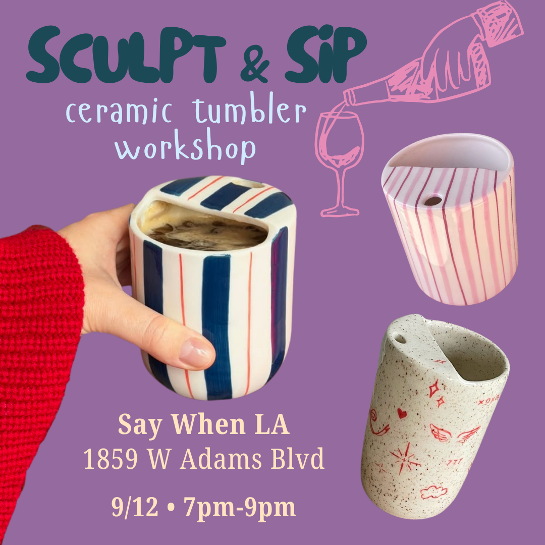 Sculpt & Sip Ceramic Hand Building Workshop