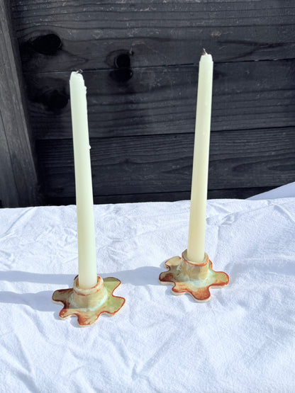 Flower Candle Holders