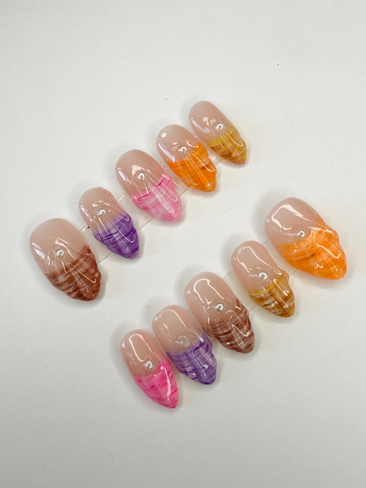 Multicolor Seashells