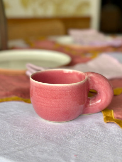 Pink Chunky Mug