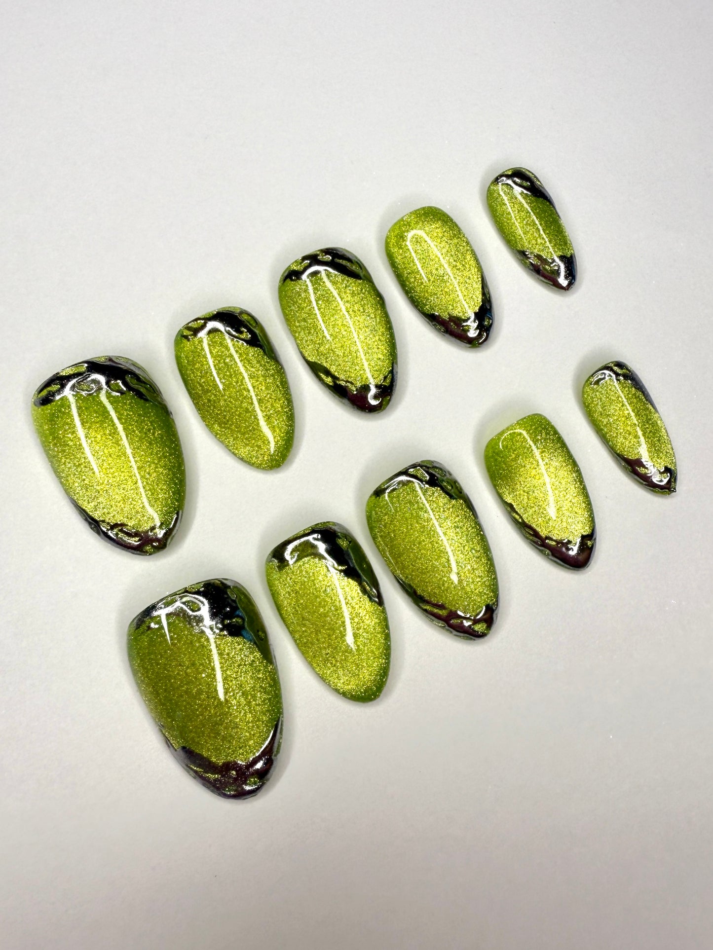 Lemon Cat Eye Crome