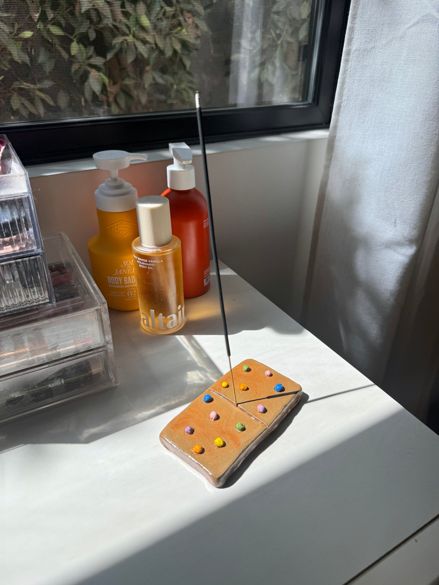 Cosmic Brownie Incense Holder
