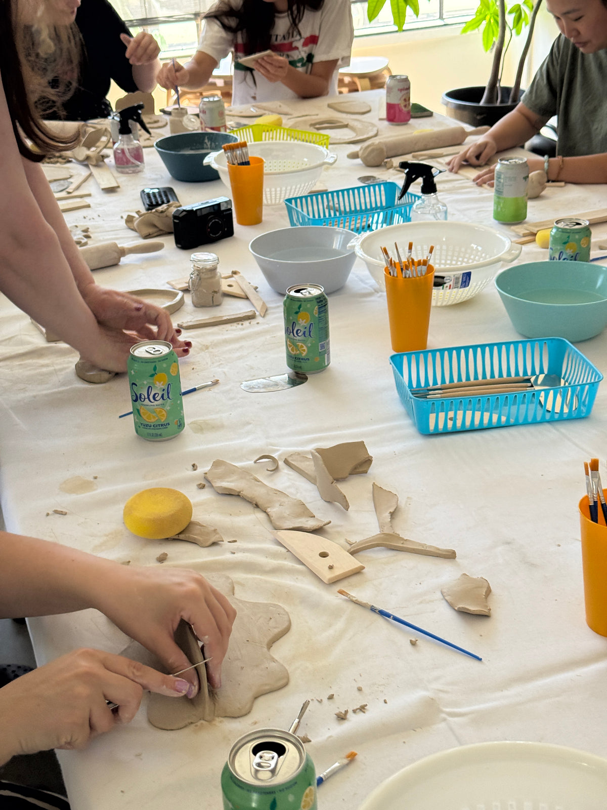 Sculpt & Sip Ceramic Hand Building Workshop