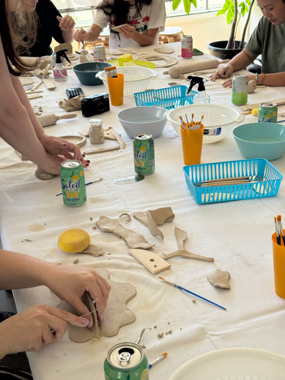 Sculpt & Sip Ceramic Hand Building Workshop