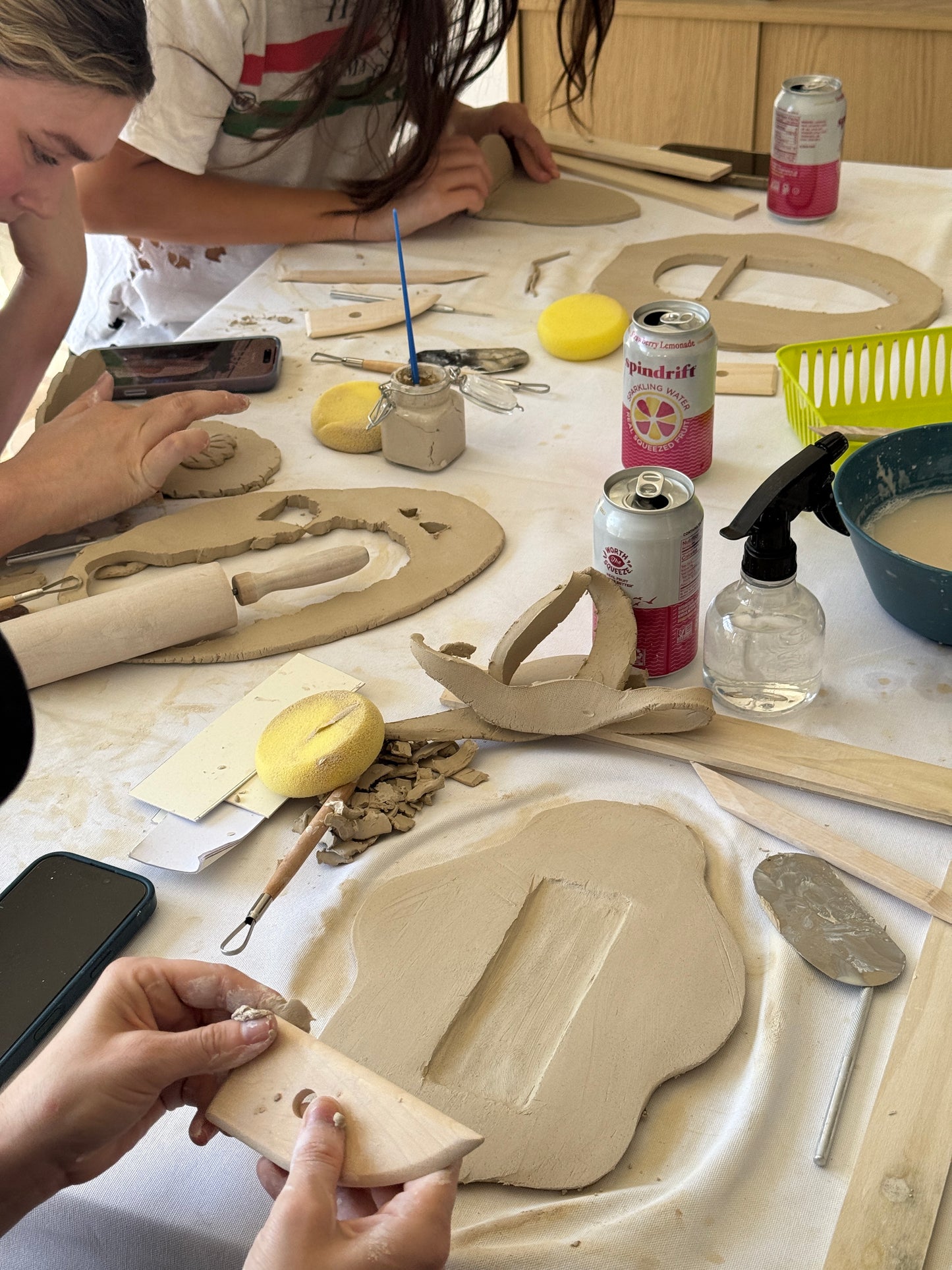 Sculpt & Sip Ceramic Hand Building Workshop