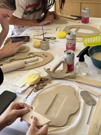 Sculpt & Sip Ceramic Hand Building Workshop