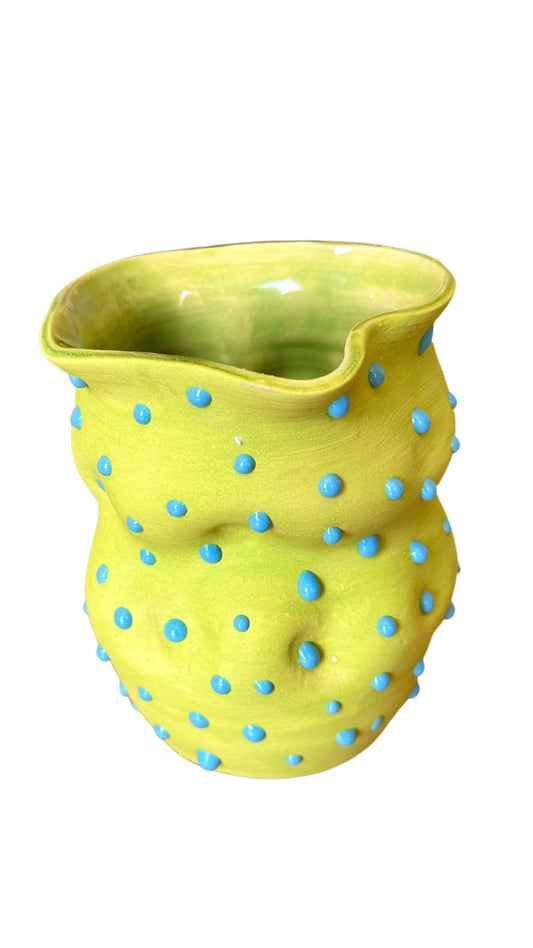 Monster Vase (Green & Blue)