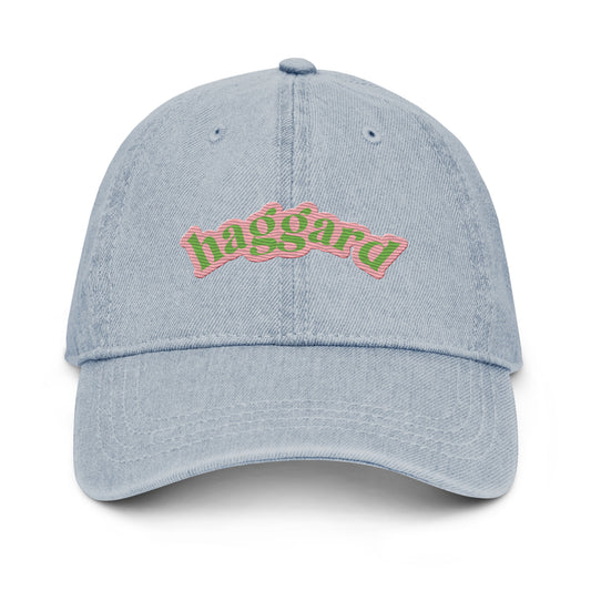Haggard Denim Hat green/pink